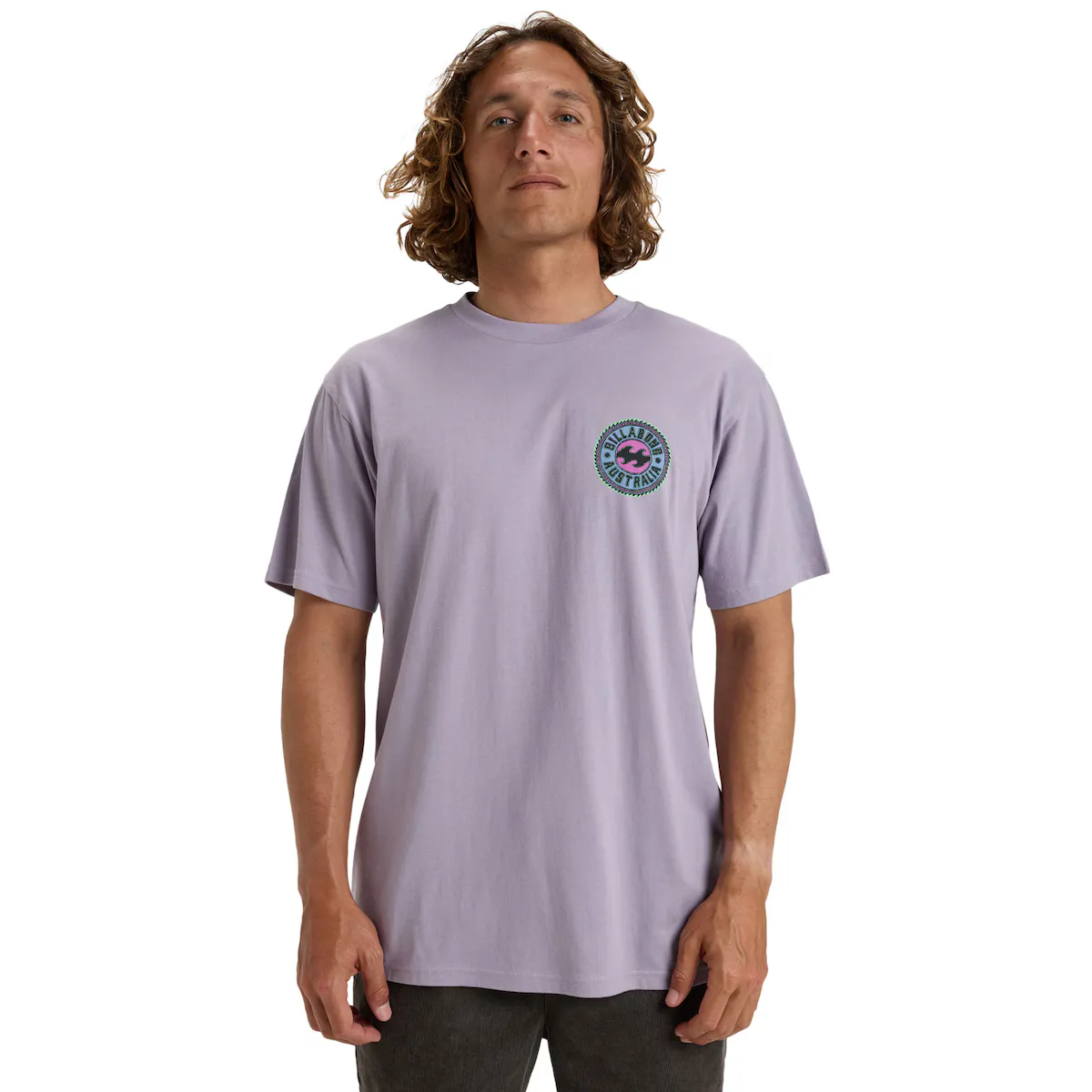 

Мужская футболка Know The Feeling Billabong, пурпурный