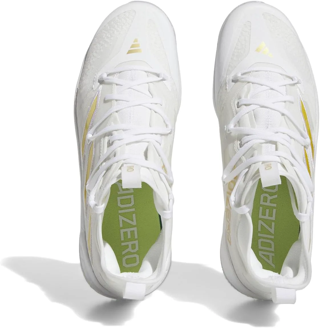 Мужские кроссовки Adidas Adizero Afterburner 9 Nwv, белый/металлик — фото 3