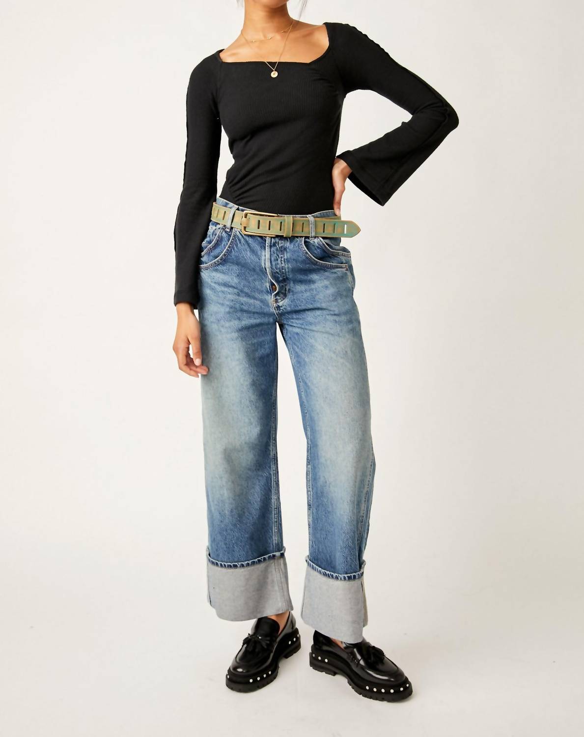 

Боди On A Cloud черного цвета Free People