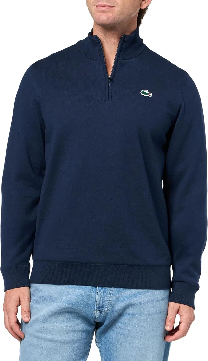 Мужская ветровка Lacoste для гольфа с застежкой-молнией на четверть длины