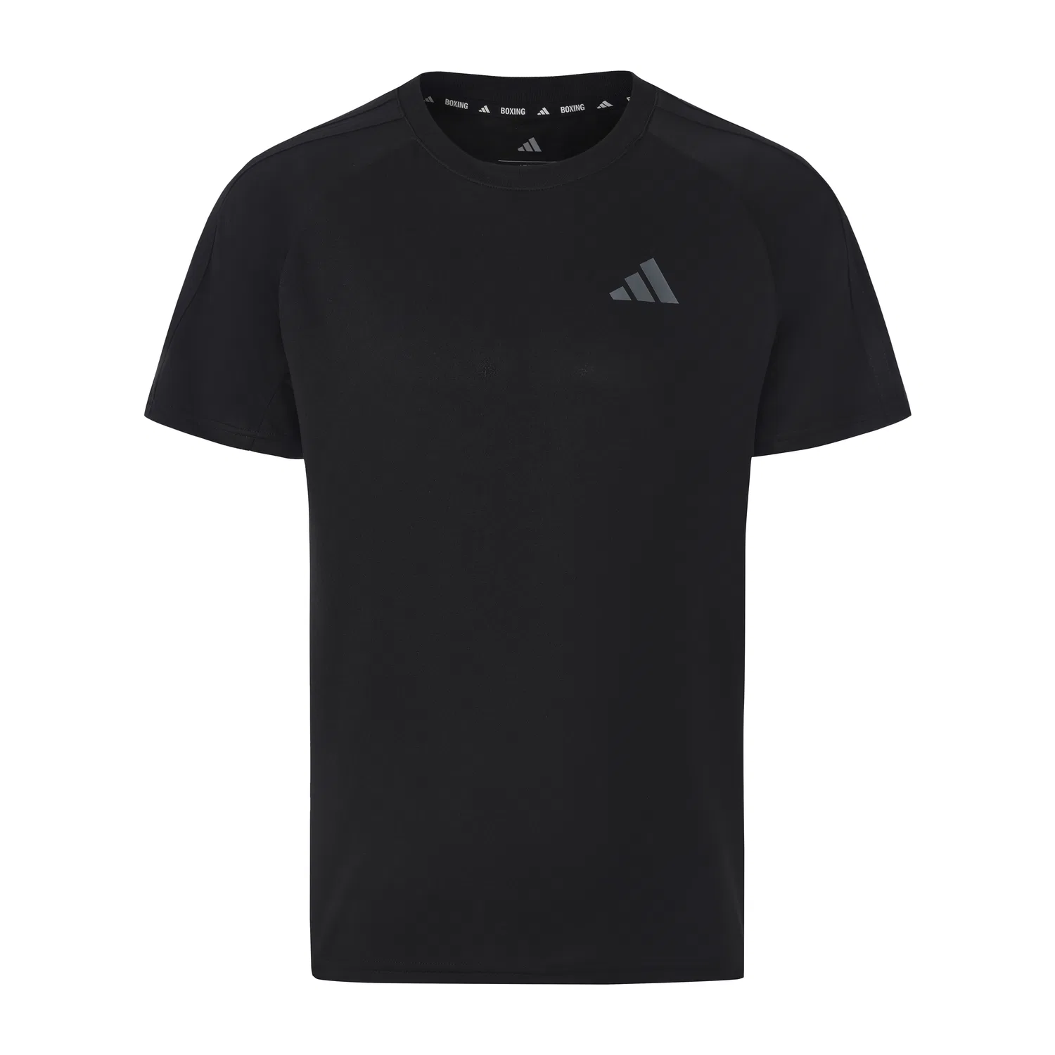 Футболка хлопковая с круглым вырезом Adidas Black