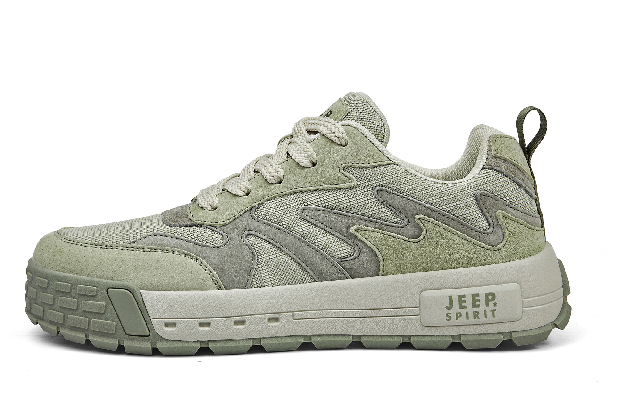 

Кроссовки для скейтбординга мужские низкие Dragon Well Green JEEP SPIRIT