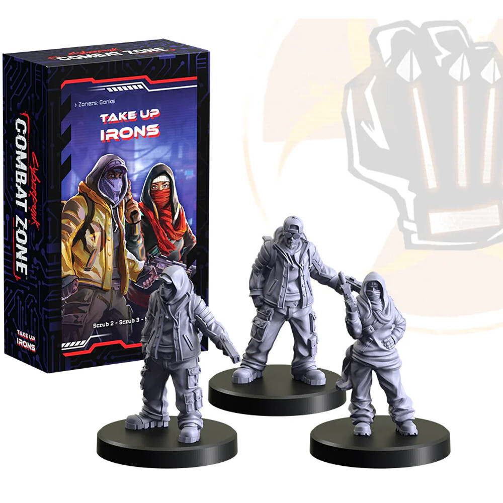 

Миниатюра Monster Fight Club Cyberpunk Red Combat Zone: Zoners - Take Up Irons