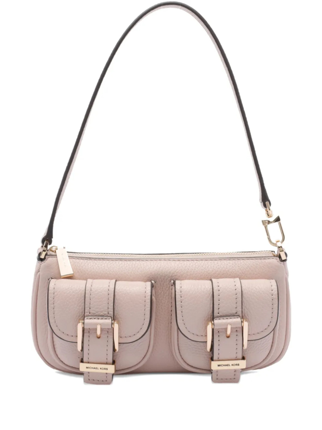 

Сумка через плечо с двойной пряжкой Michael Michael Kors, розовый