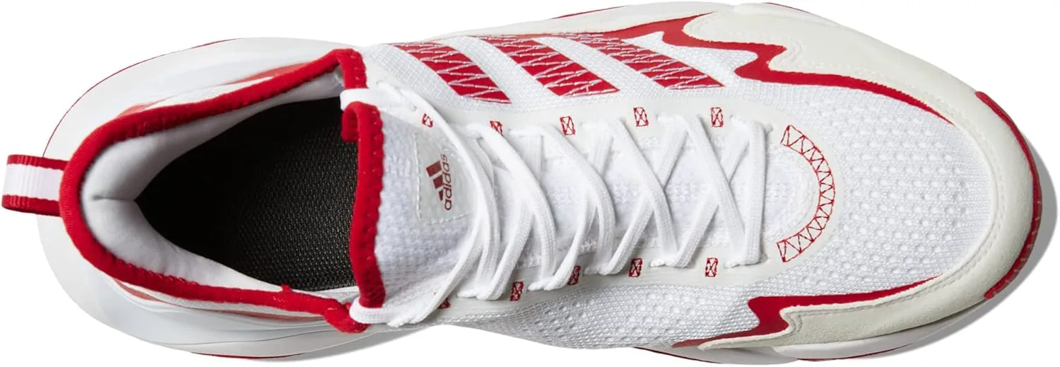 Футбольные бутсы Adidas Impact Flx для мужчин и женщин, белый/красный — фото 4
