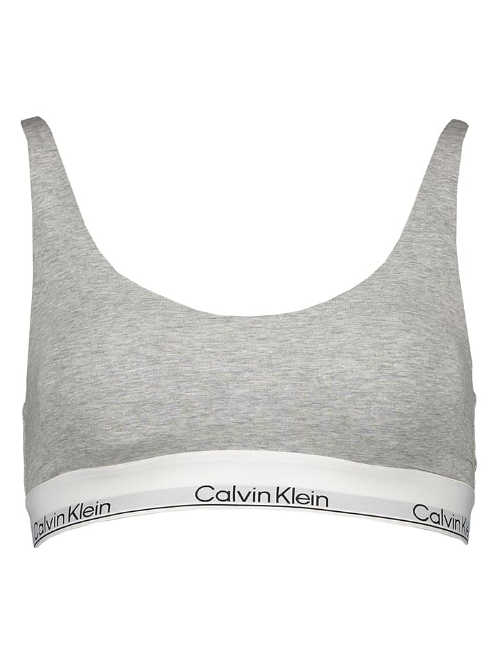

Calvin Klein Бюстгальтер без косточек серого цвета