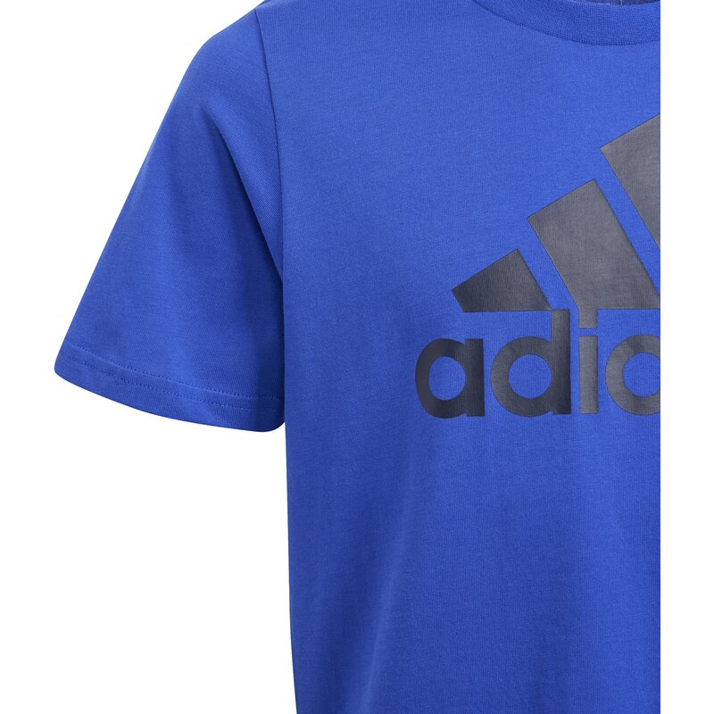 Рубашка Essentials с большим логотипом, хлопок Adidas, мультиколор — фото 3
