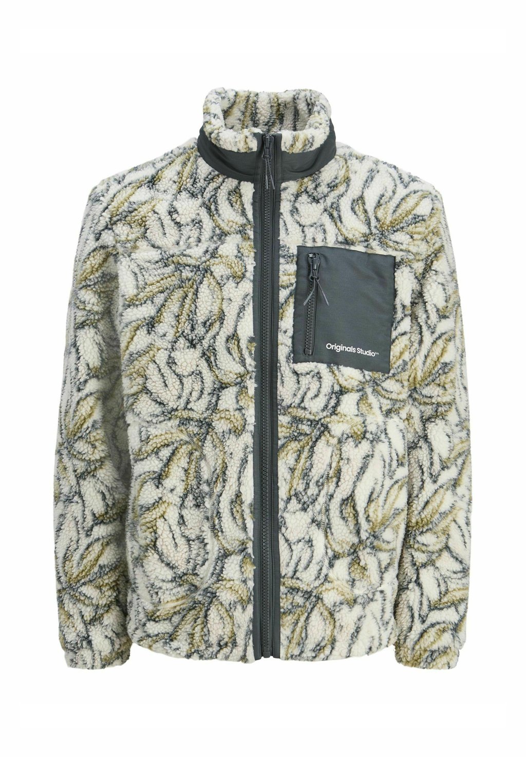 

Флисовая куртка JORVESTERBRO Jack & Jones, темно-синий