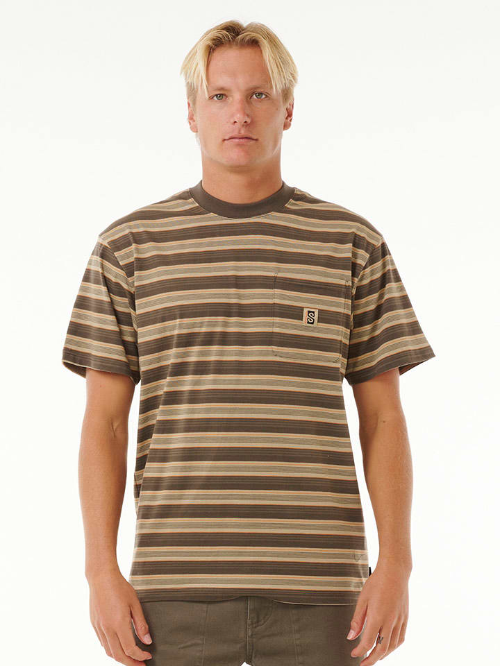 

Футболка Rip Curl, цвет braun/beige