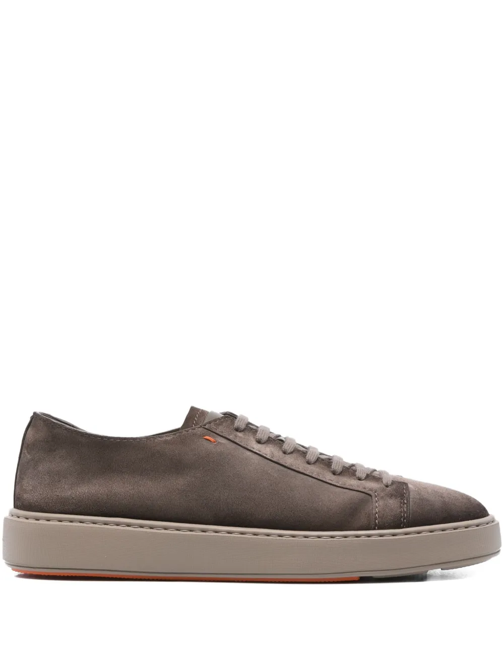 

Кроссовки на шнуровке Santoni, коричневый
