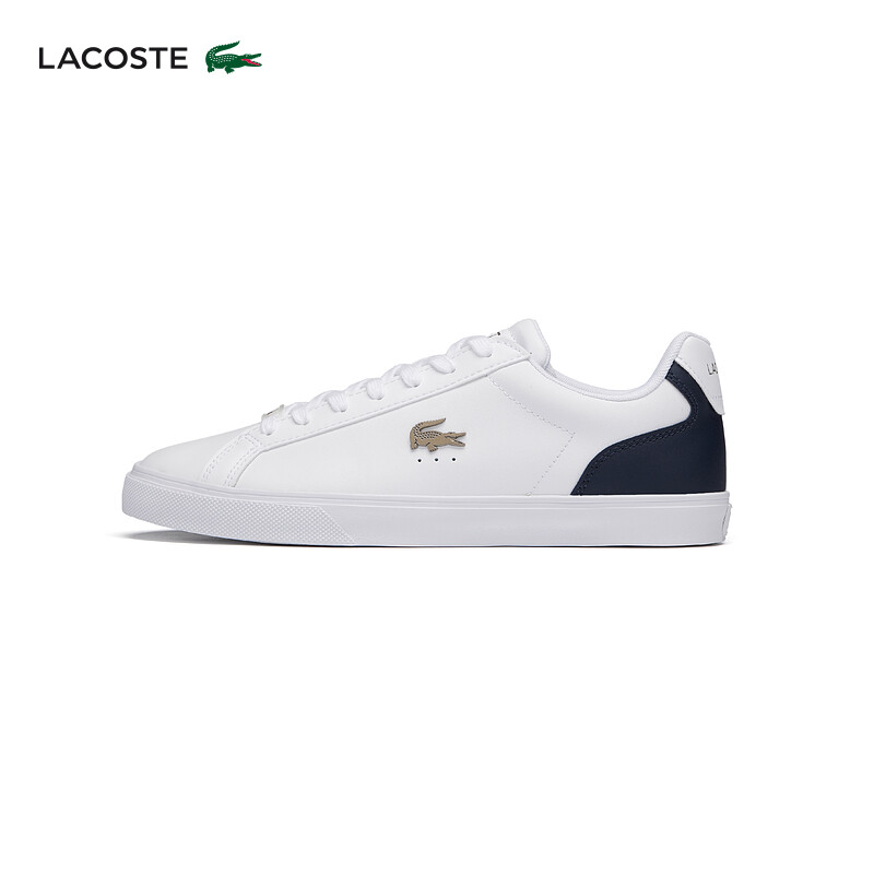 

Кеды мужские Lacoste из кожи крокодила, белый