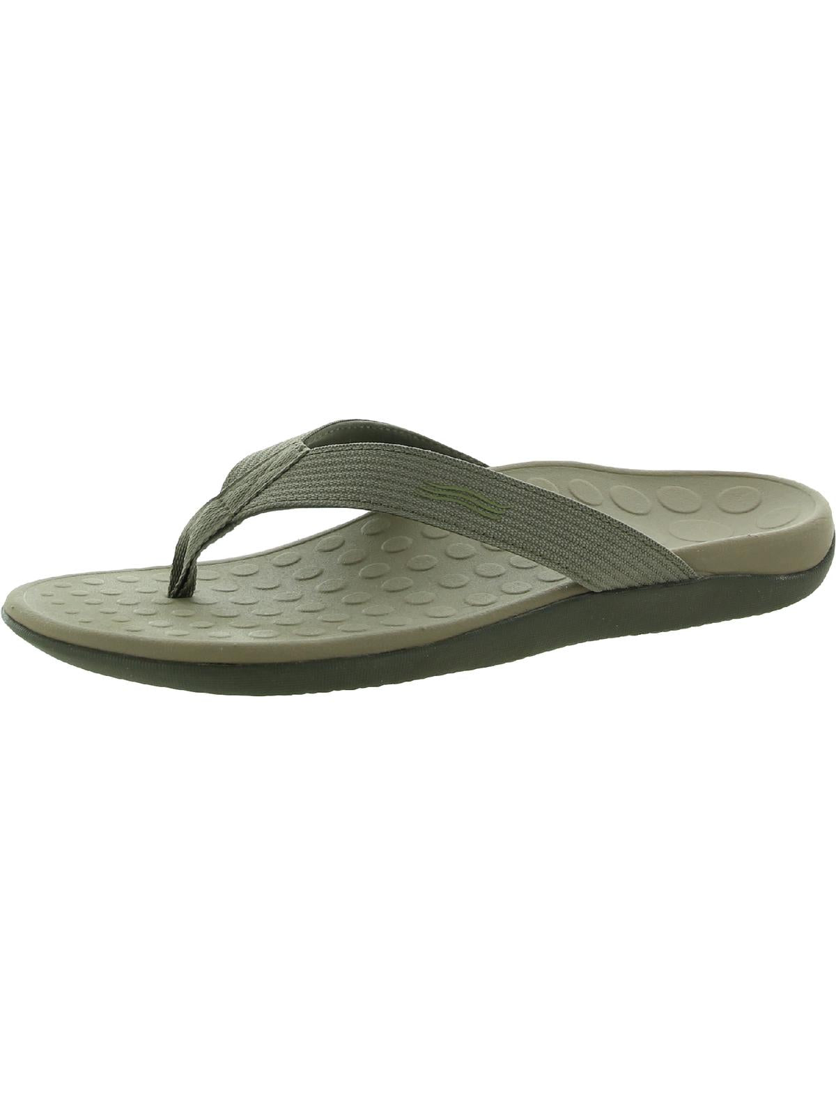 

44 Wave Мужские шлепанцы Slip On Thong Vionic, хаки
