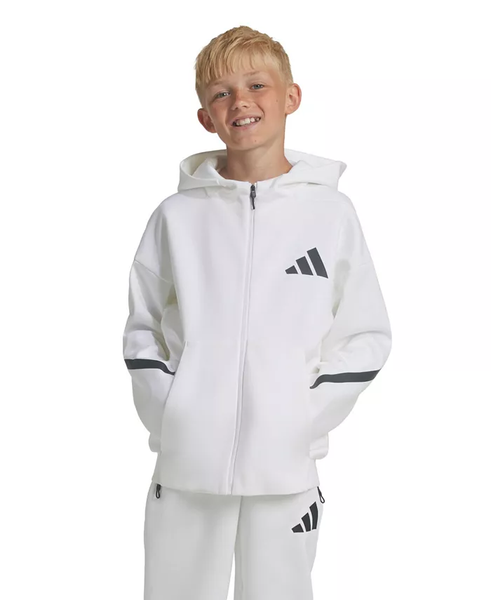 

Куртка с капюшоном на молнии Big Boys Full-Zip Track adidas