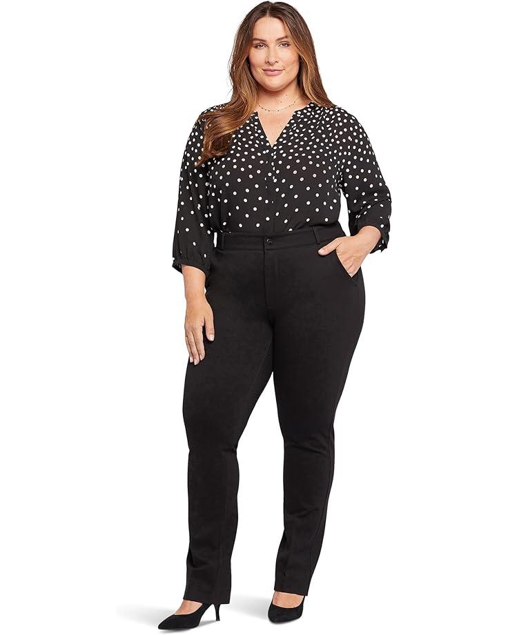 

Брюки NYDJ Plus Size Classic Trousers, черный