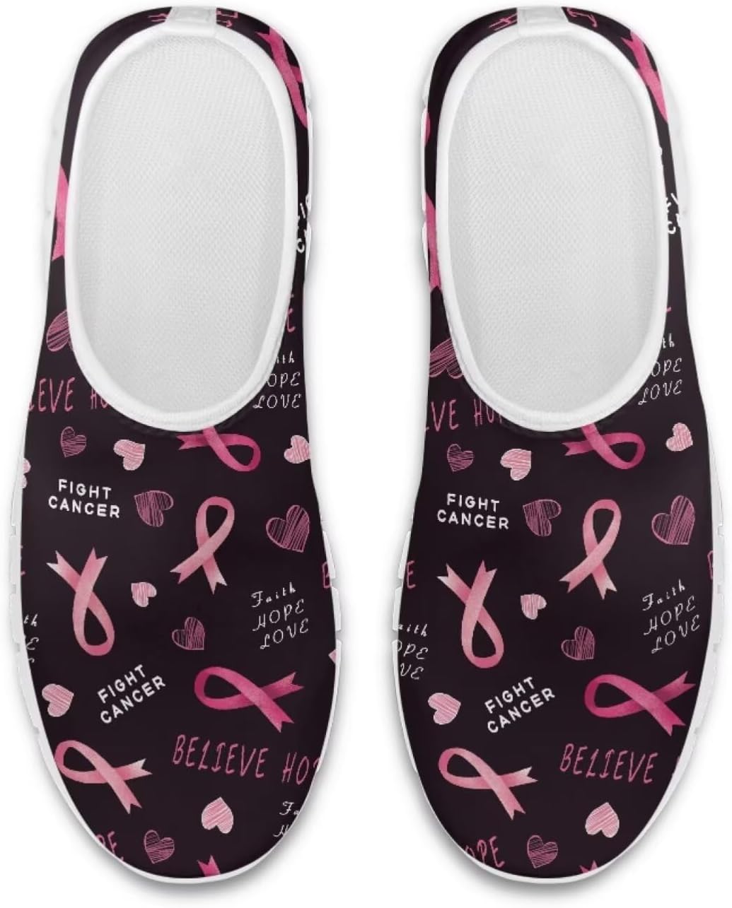 

Женские и мужские кроссовки Belidome без шнурков низкие для отдыха и бега по дорожкам, легкие, Breast Cancer