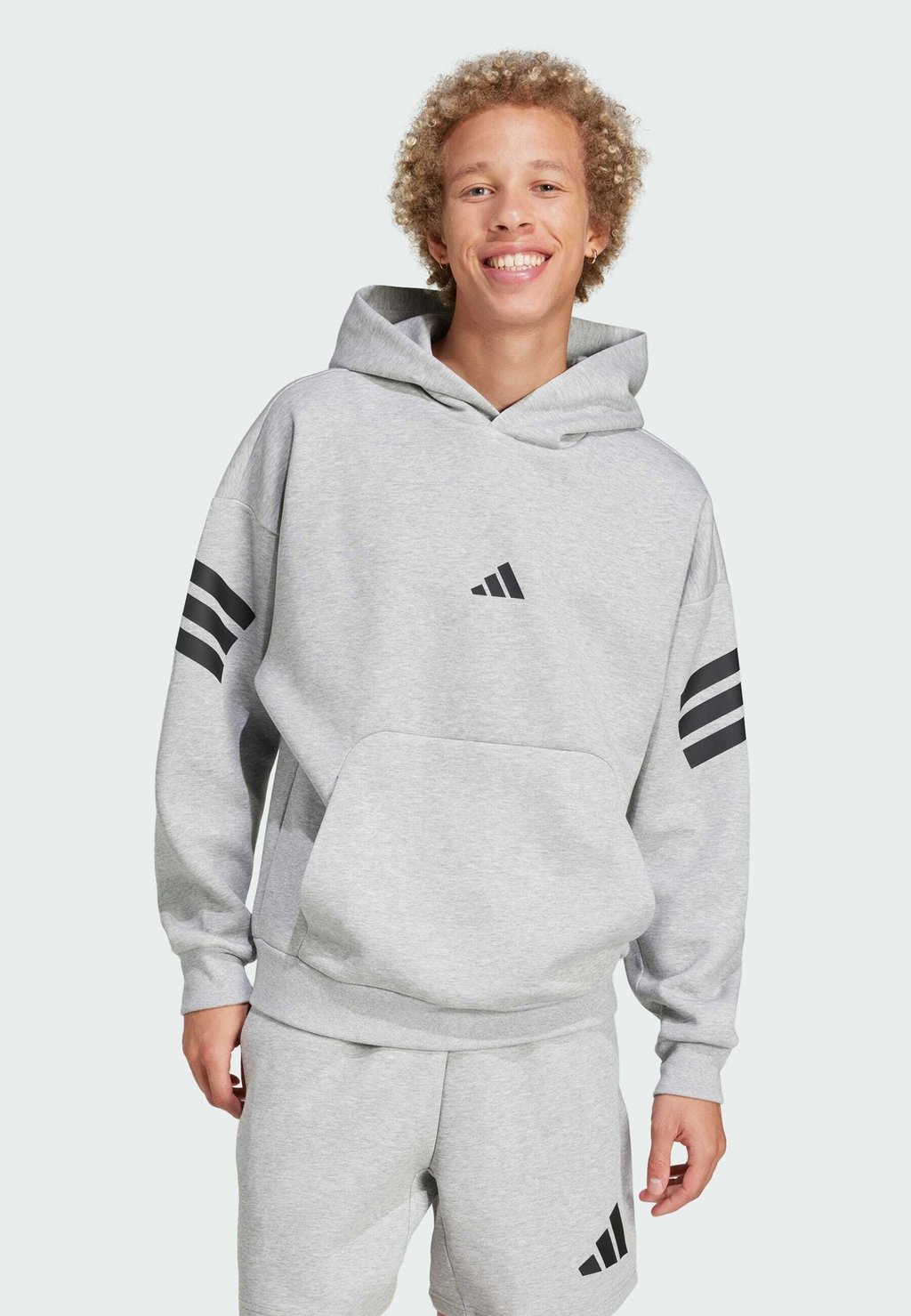 

Толстовка с капюшоном Adidas Sportswear, серый