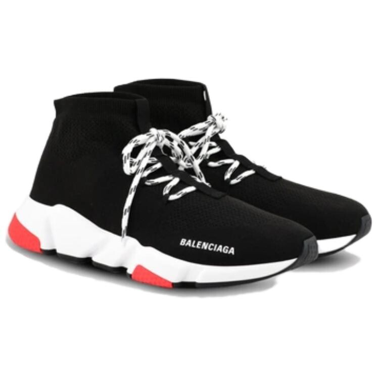 Кроссовки женские Balenciaga Speed ​​, черный — фото 4