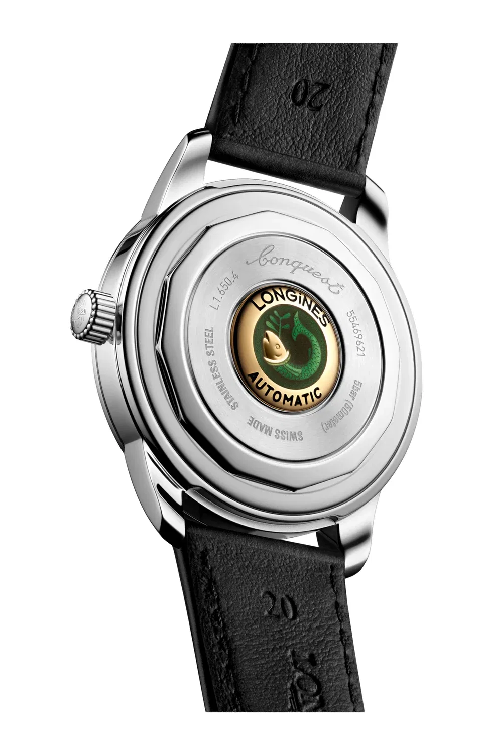 CONQUEST HERITAGE 40 ММ - L1.650.4.52.2 LONGINES, золотой — фото 2