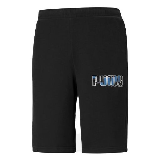 

Шорты athletics cotton shorts 'black' Puma, черный