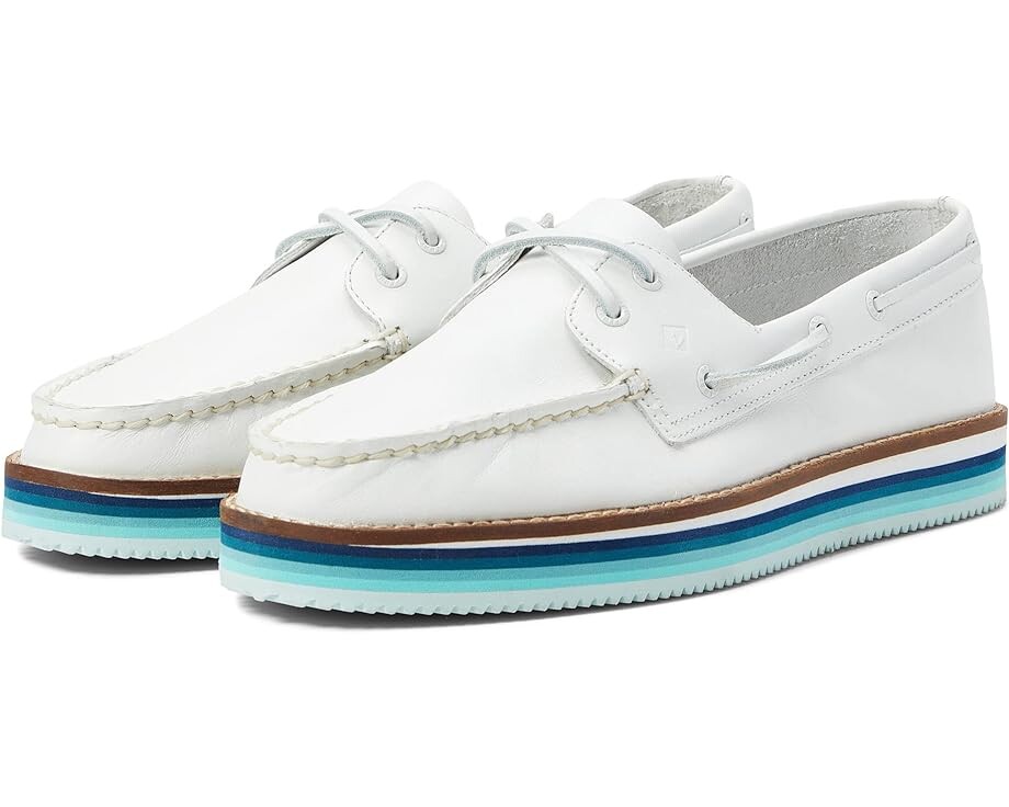 

Топсайдеры Sperry A/O 2-Eye Stacked Eva Multi Stripe, белый