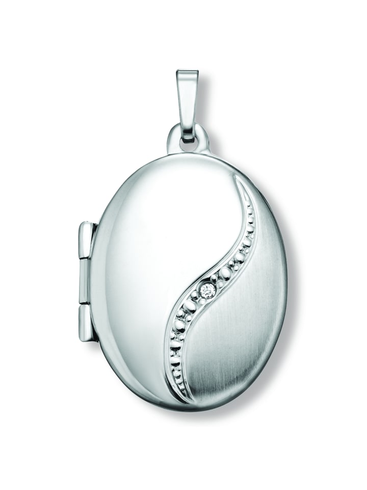 

ONE ELEMENT Кулон с цирконием, медальоны из серебра 925 пробы