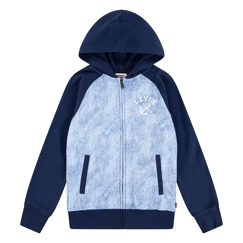 

Худи Levi's Trompe Loeil Denim, синий