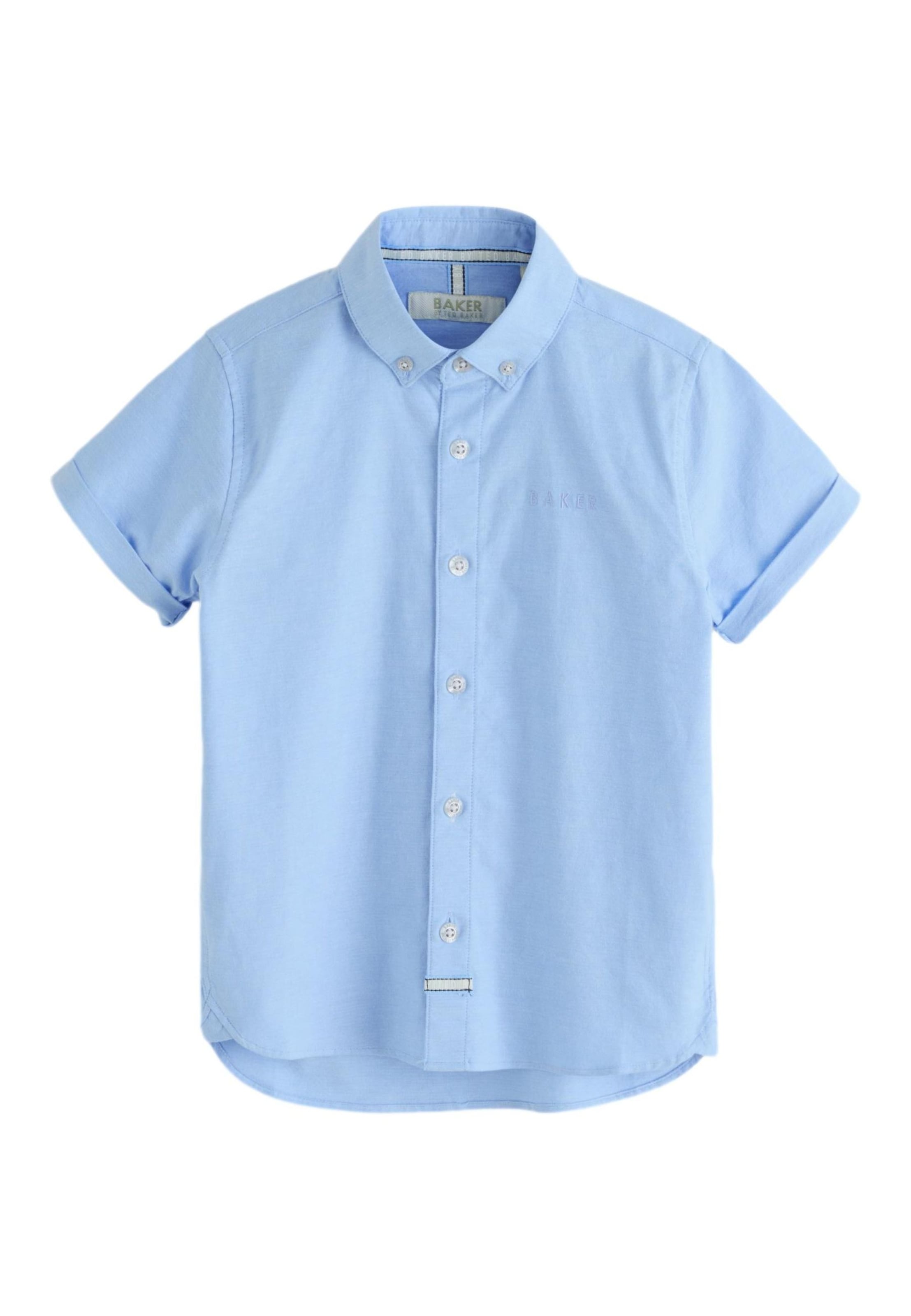 Baker by Ted Baker Рубашка на пуговицах светлого голубого цвета Regular fit
