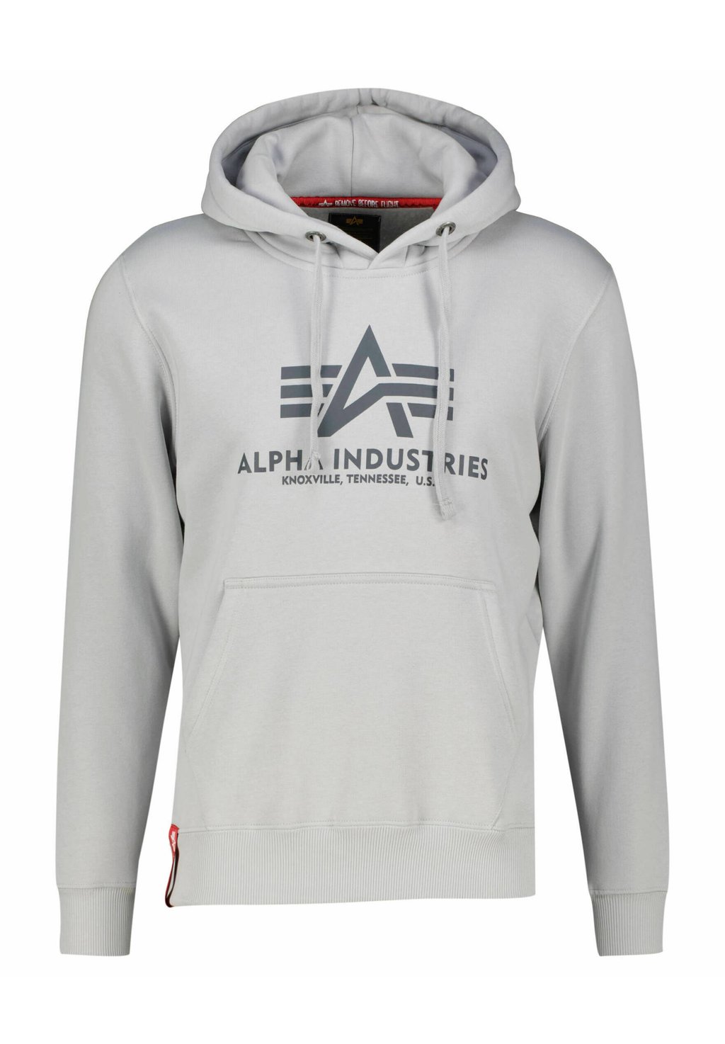 

Толстовка BASIC Alpha Industries, светло-серый