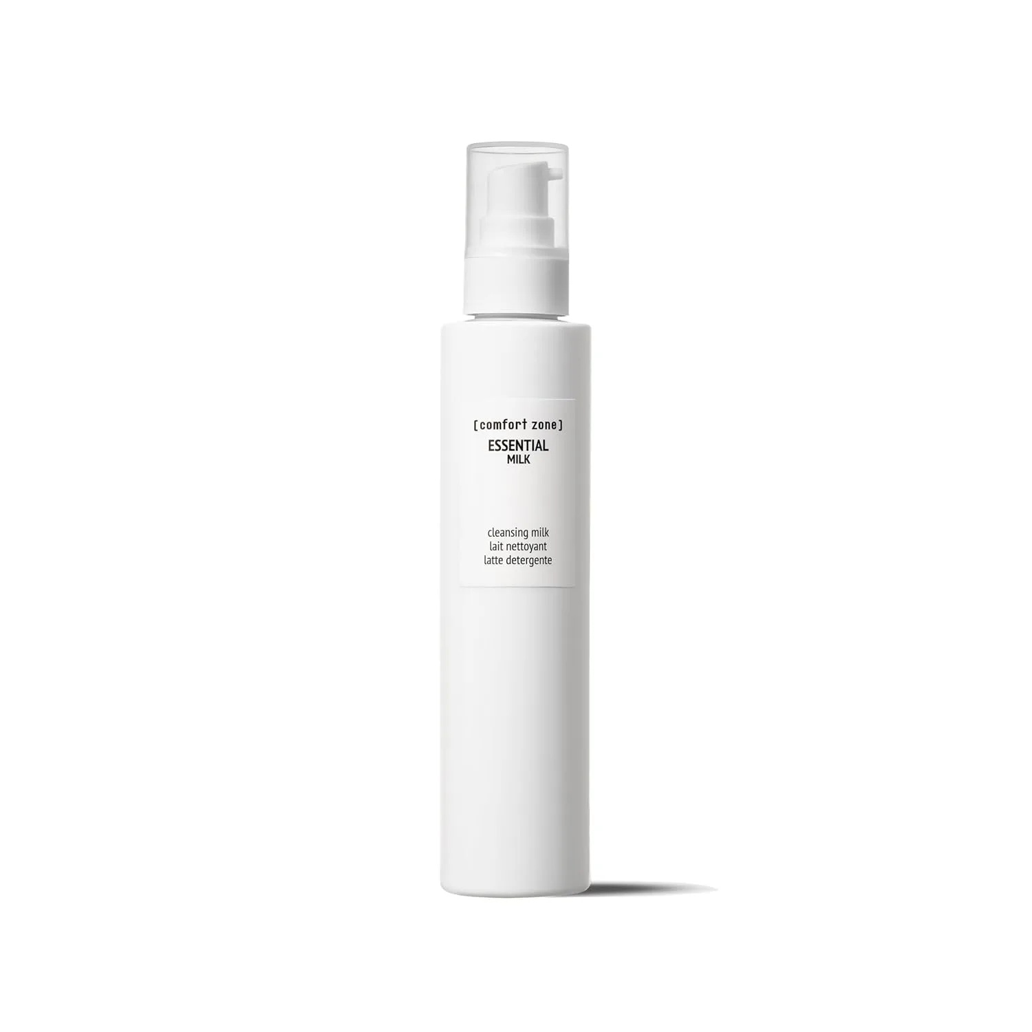 Молочко для умывания [ Comfort Zone ] — Essential Cleansing Milk, нежный питательный очищающий и снятия макияжа, для сухой и всех, 200 мл