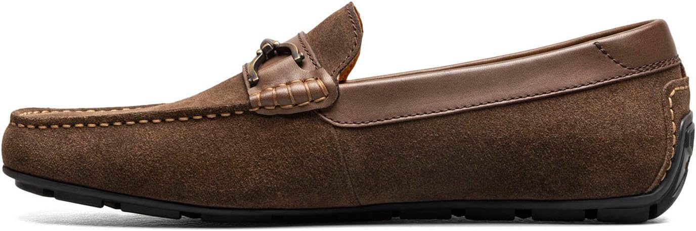 Мужские слипоны Florsheim Motor Moc Toe Bit Driver, коричневый — фото 4