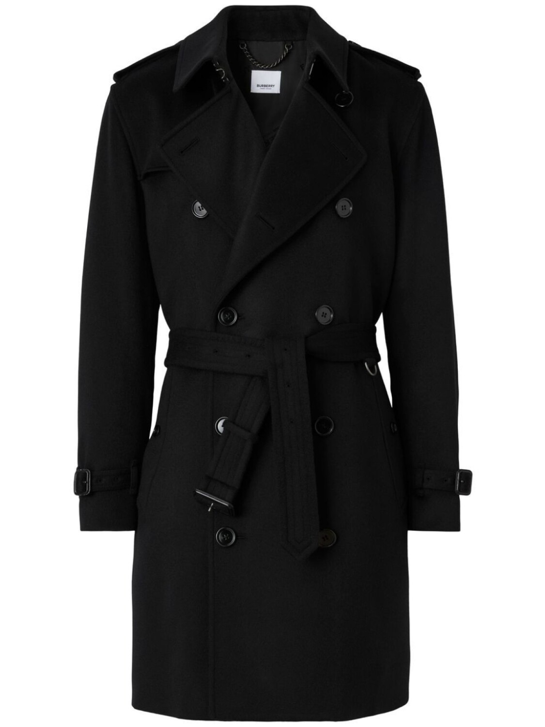 

Burberry тренч Kensington, черный