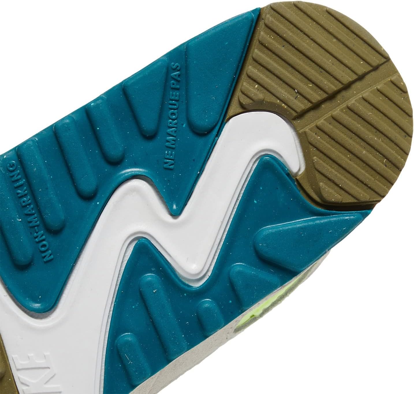 Кроссовки Nike Kid's Air Max 90 LTR, белый/фиолетовый — фото 4