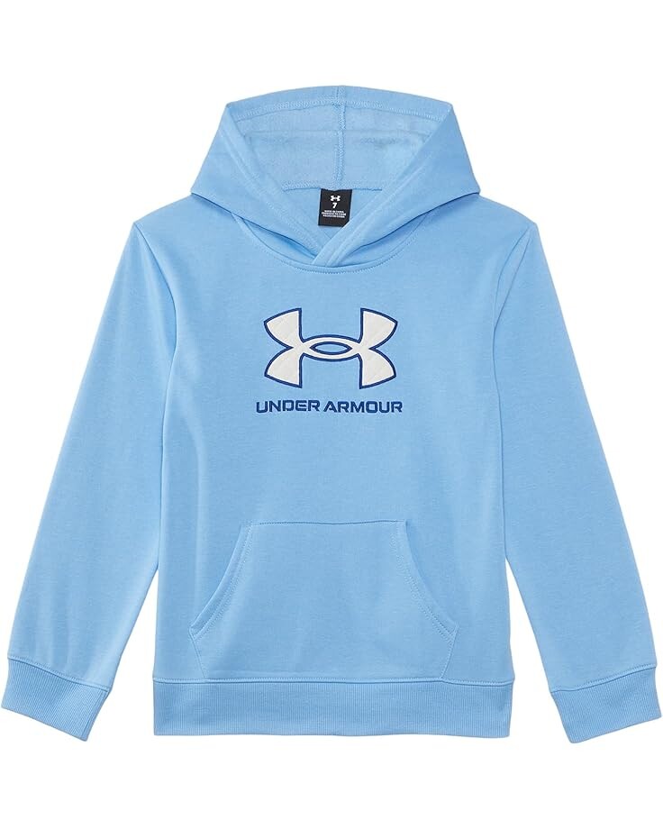 

Худи Under Armour Kids Rival Logo Hoodie, цвет Horizon Blue