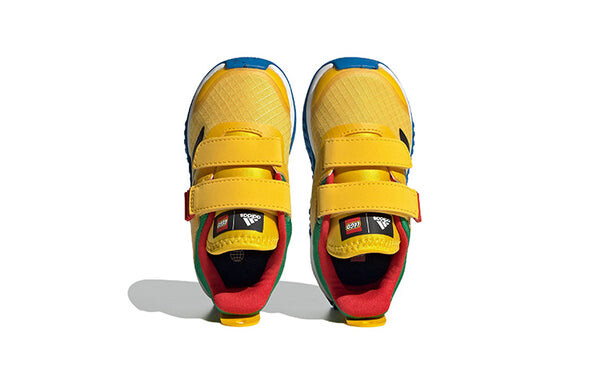 Кроссовки dna x lego кроссовки с двумя ремешками и липучкой Adidas, желтый — фото 4