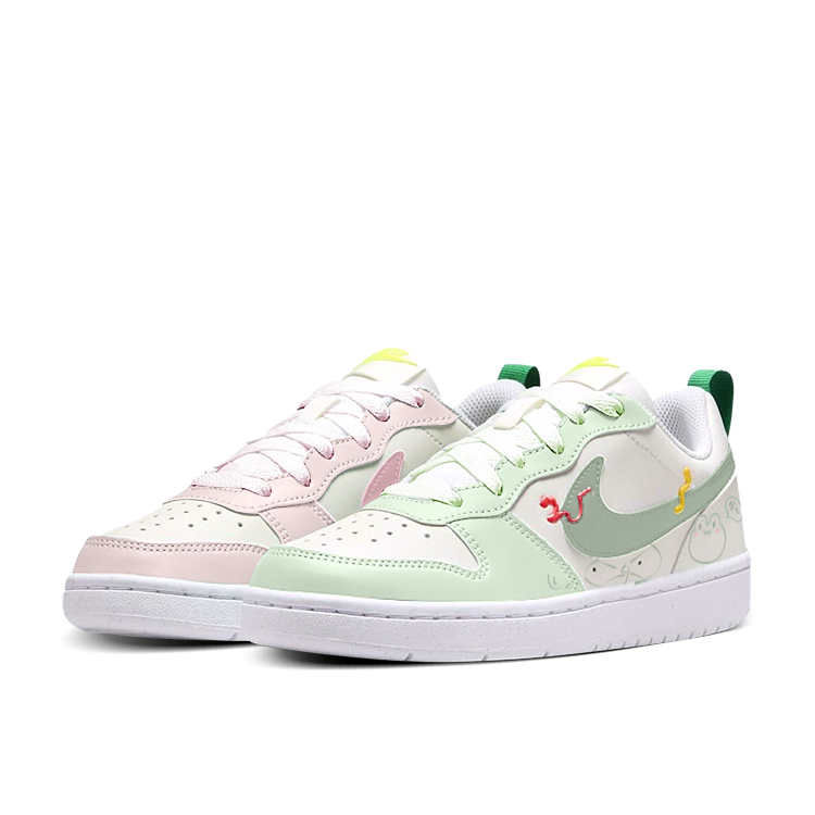 

Кроссовки для скейтбординга Court Borough детские унисекс Nike, розовый