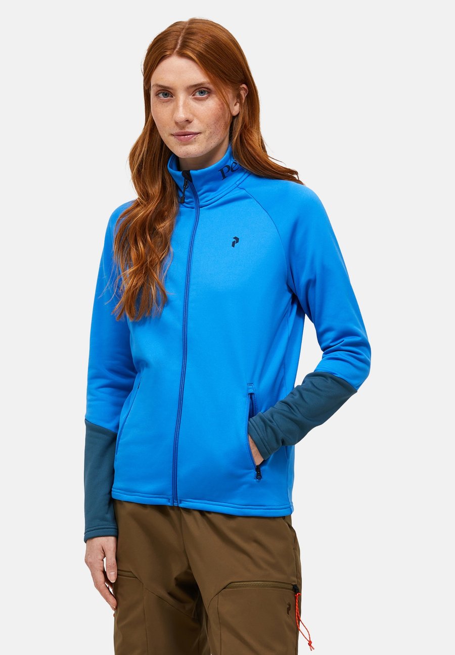 

Флисовая куртка Peak Performance RIDER ESSENTIALS ZIP, Azurblau/Blue