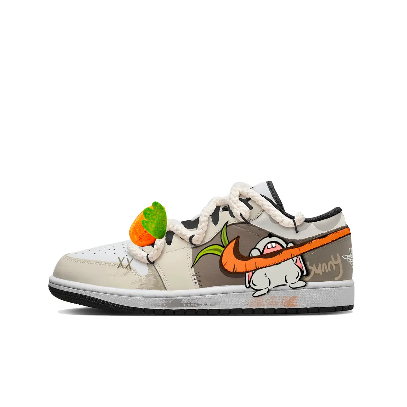

Jordan Баскетбольные кроссовки Air 1 Vintage, низкие, мужские, коричневые/белые