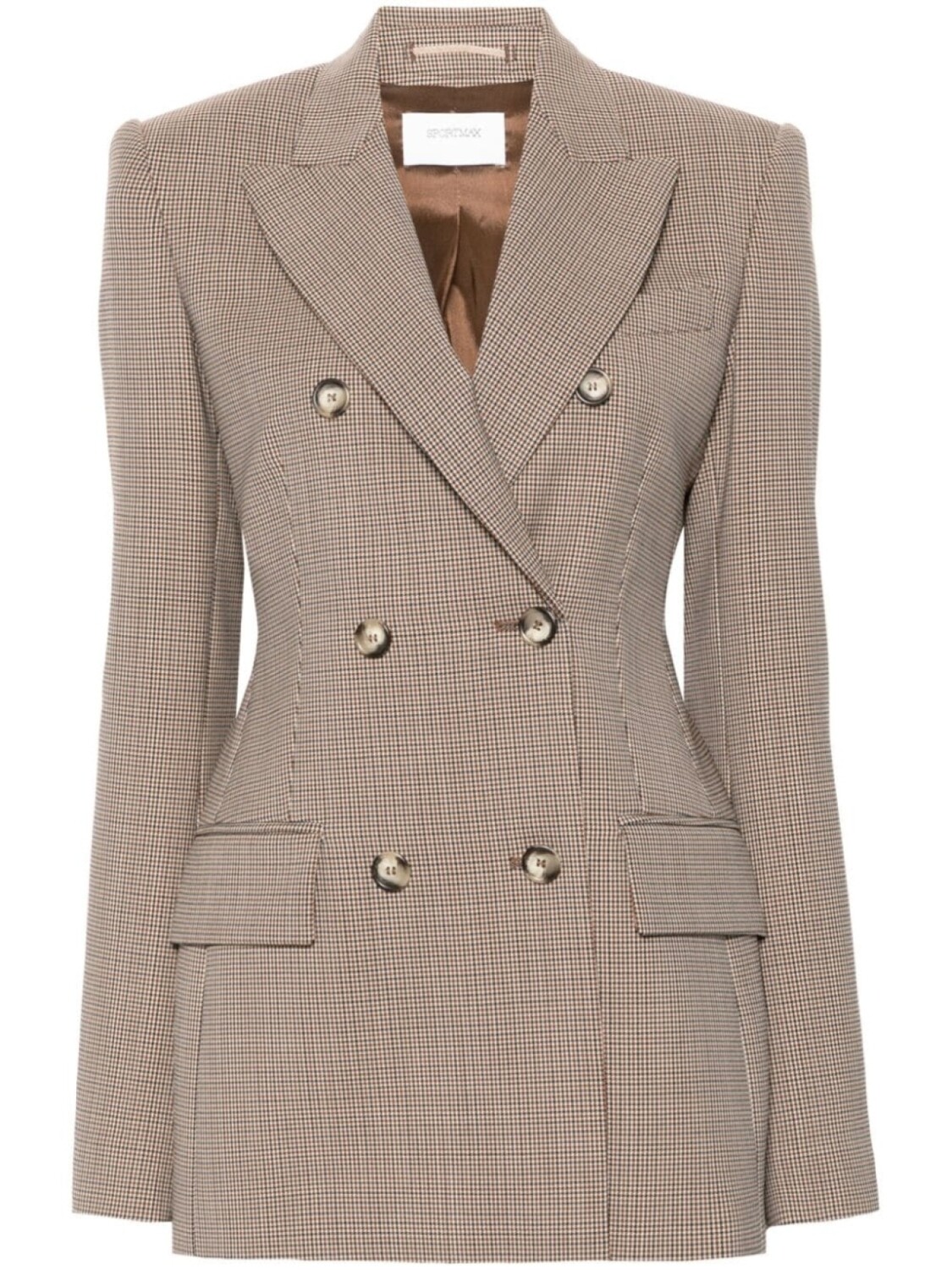 

Max Mara блейзер Ocroma, нейтральный цвет
