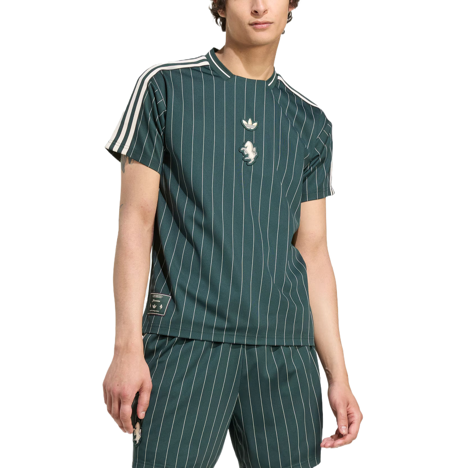 Футболка Adidas Juventus Terrace Icons Adidas Originals, темно-зеленый — фото 4