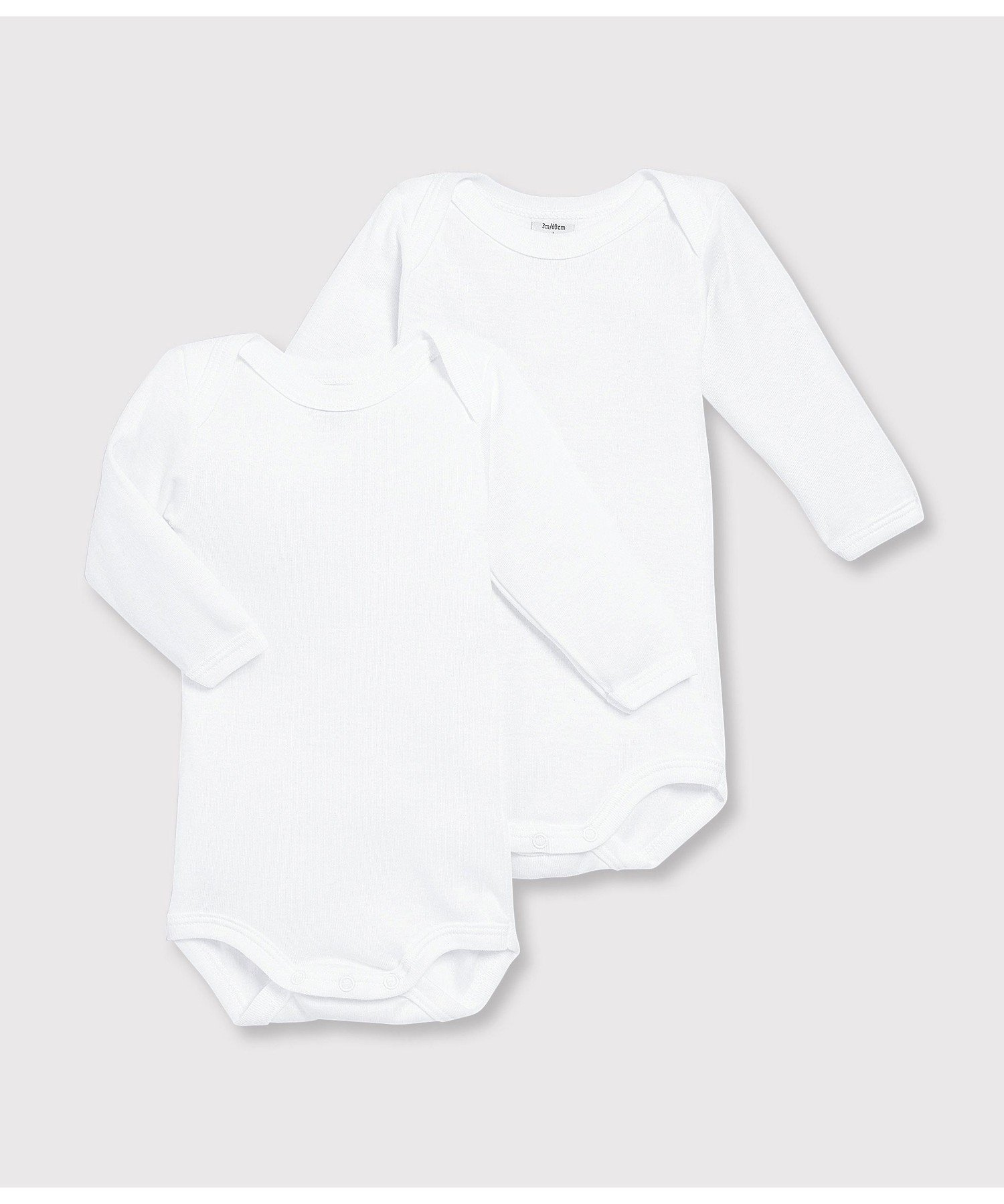 Боди с длинными рукавами (комплект из 2 предметов) PETIT BATEAU, Color 1