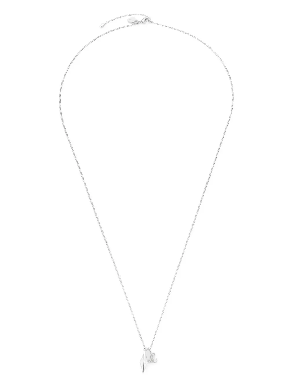 

Колье Diamond JC Chain JIMMY CHOO, серебяный