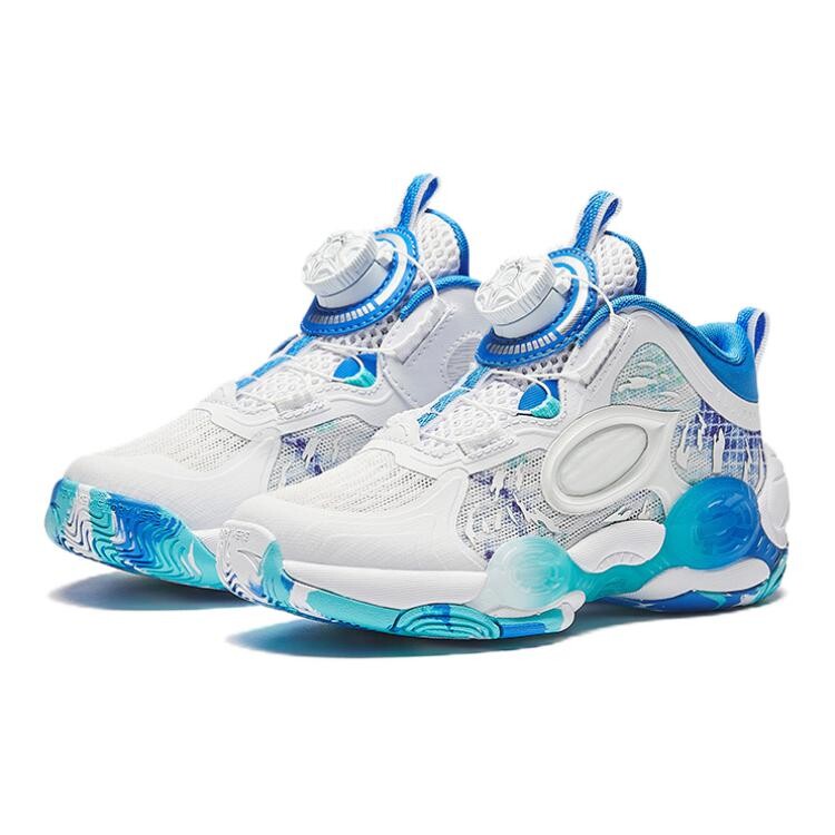 Баскетбольные кроссовки Alien Kids Kids Low-top Anta White/Mid Blue-1 Anta Kids — фото 3