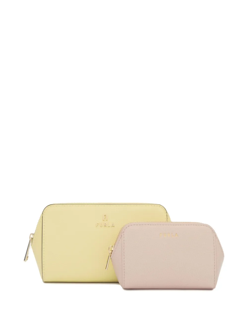 

Косметичка Camelia с застежкой-молнией Furla, желтый
