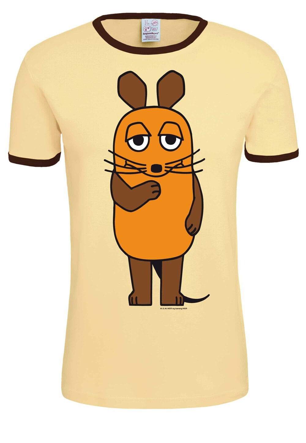 

Рубашка LOGOSHIRT, пастельно-желтый