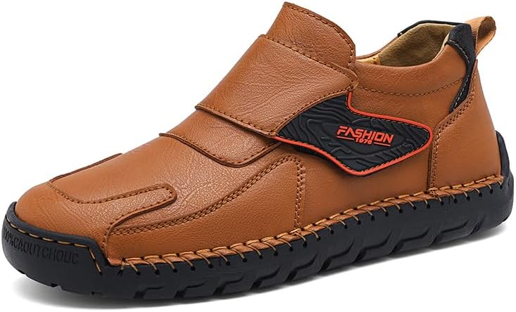 

Мужские модные лоферы Asifn из кожи, повседневная обувь, легкие и удобные для ходьбы, нескользящие мягкие обувь, желтый