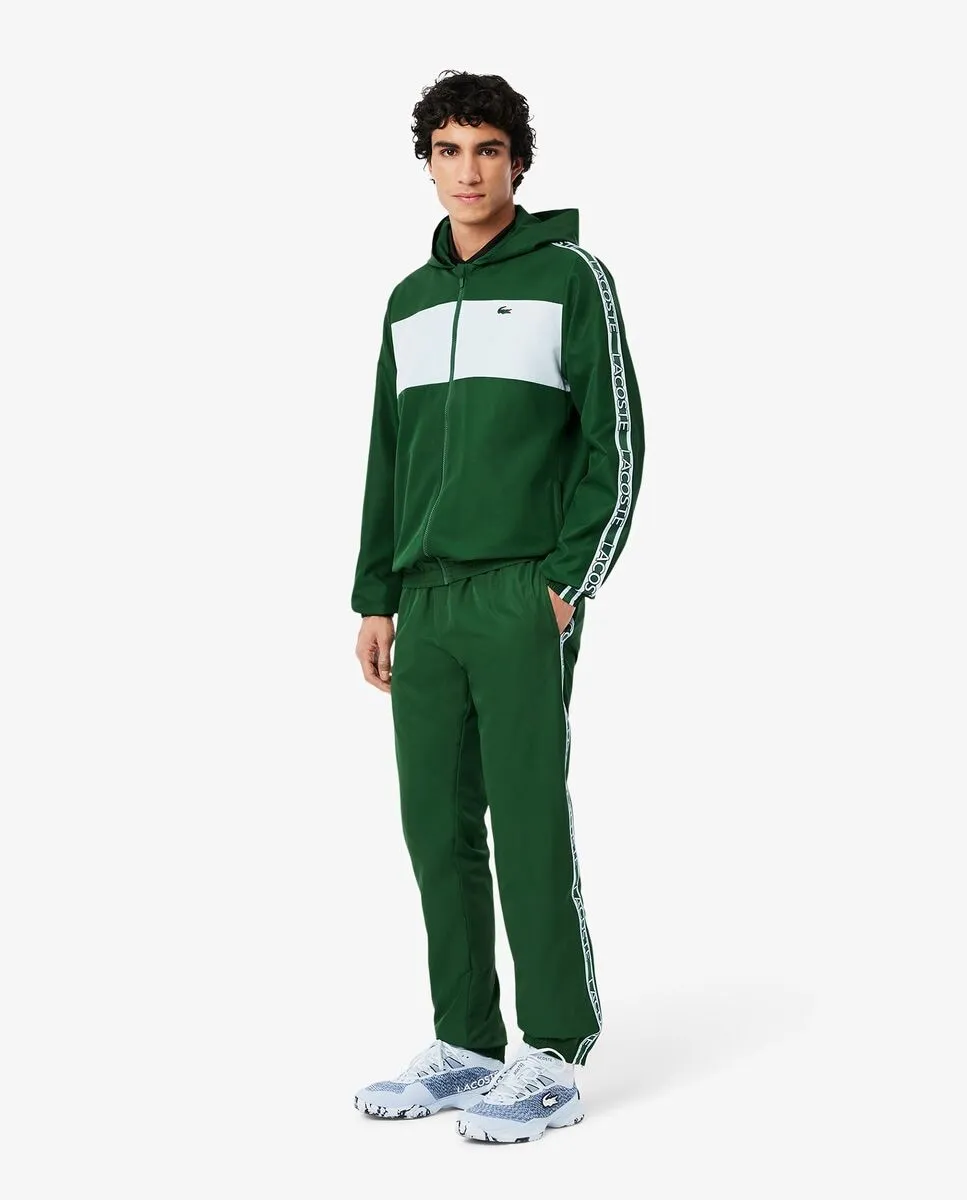 

Спортивный мужской спортивный брюки с логотипом Lacoste, зеленый