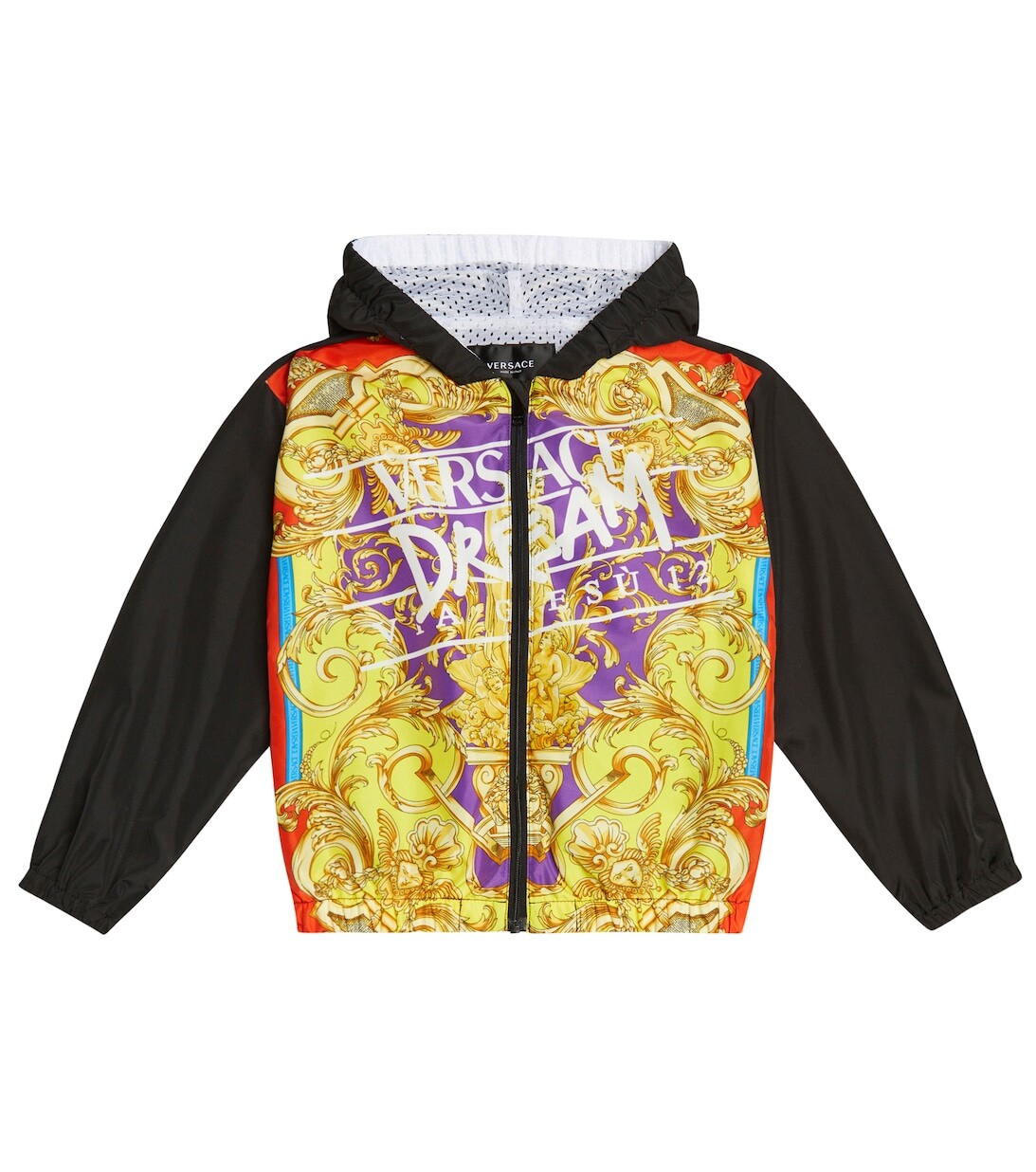 

Куртка с принтом Versace, разноцветный
