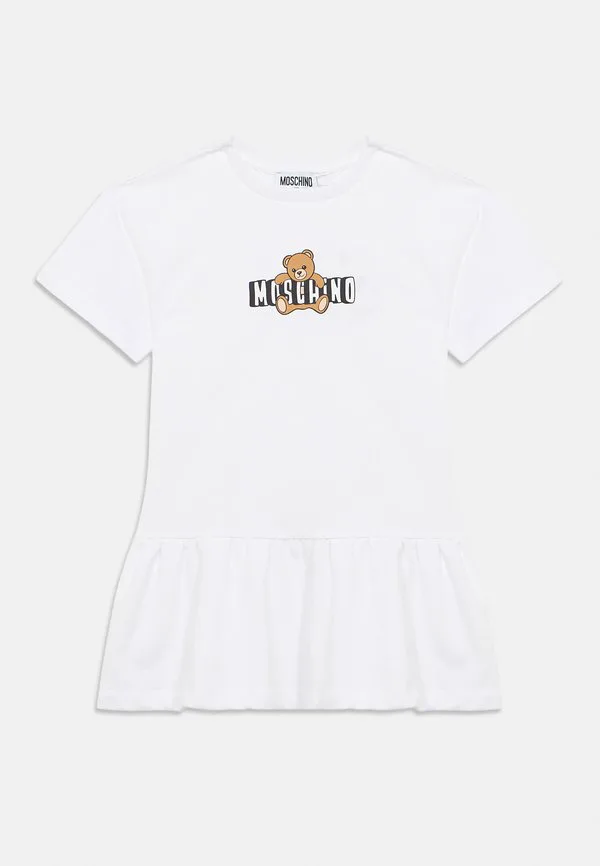 Платье, трикотажное платье Moschino, Bianco Ottico