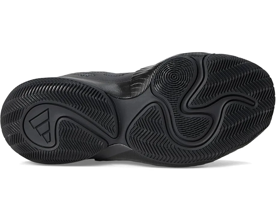 Кроссовки Adidas Kids Trae Unlimited (Little Kid), Black/Carbon/Solar Red — фото 3