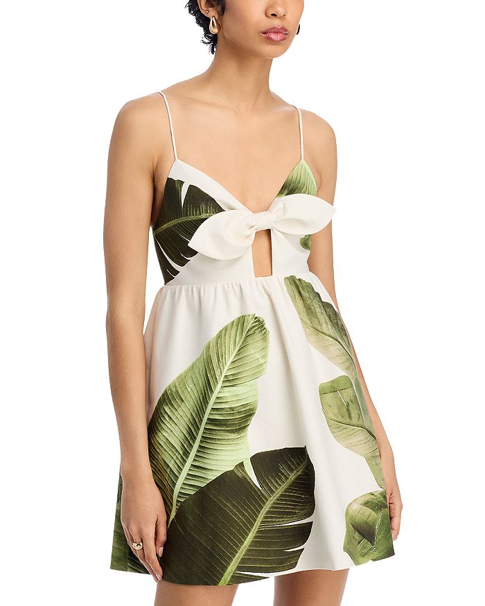 

Платье Melvina с запахом спереди Alice and Olivia, мультиколор